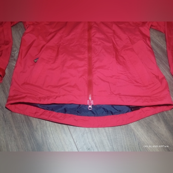 Henry Lloyd Red Fall/Spring Jacket Coat Size Small - Picture 7 of 13